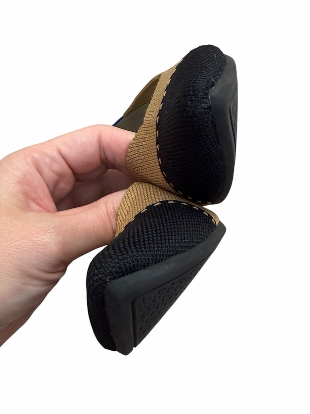 Rothy’s The Point Flats 9.5 Two Tone NO Insoles - Picture 2 of 8
